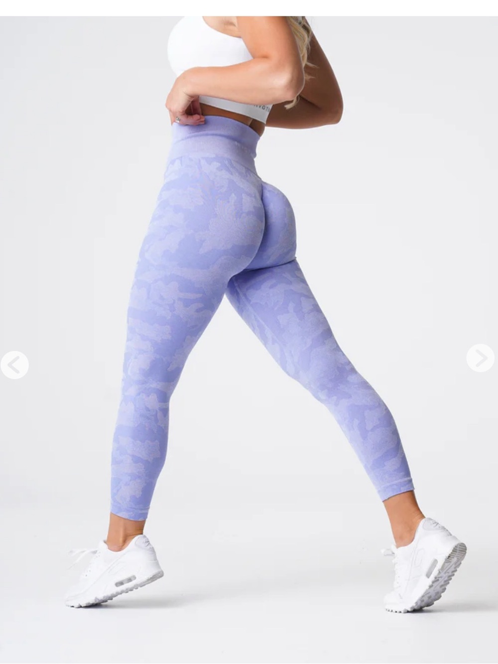 NVGTN Periwinkle Camo Seamless Legging